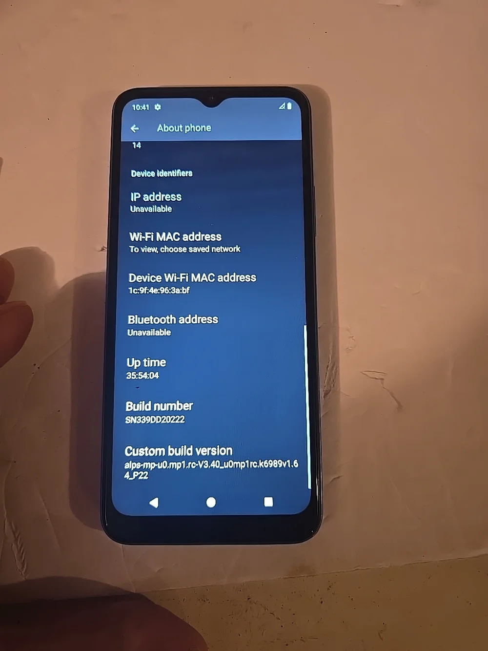 Boost Summit 5G (SN339D-SMT) 64GB - Blue (Boost Mobile) Smartphone - H5895